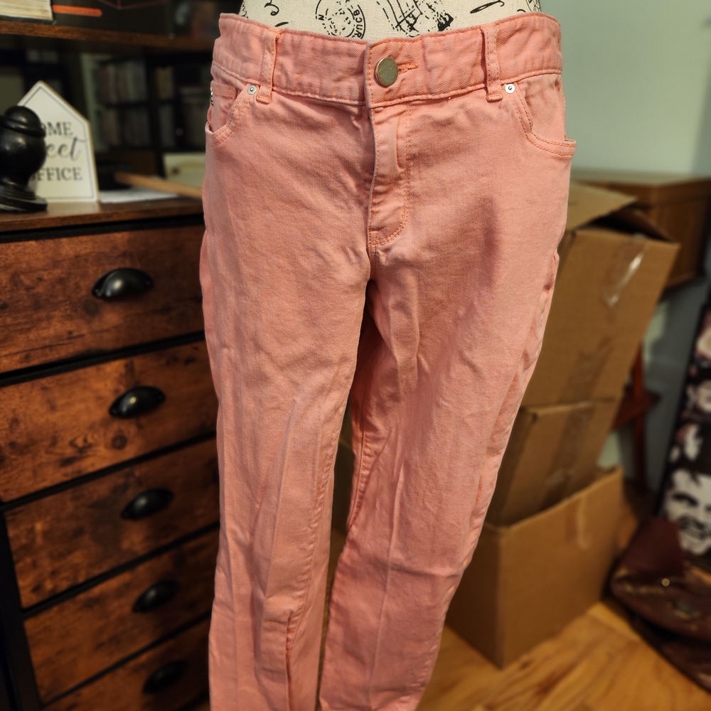 Cache Pink Straight Leg Jeans